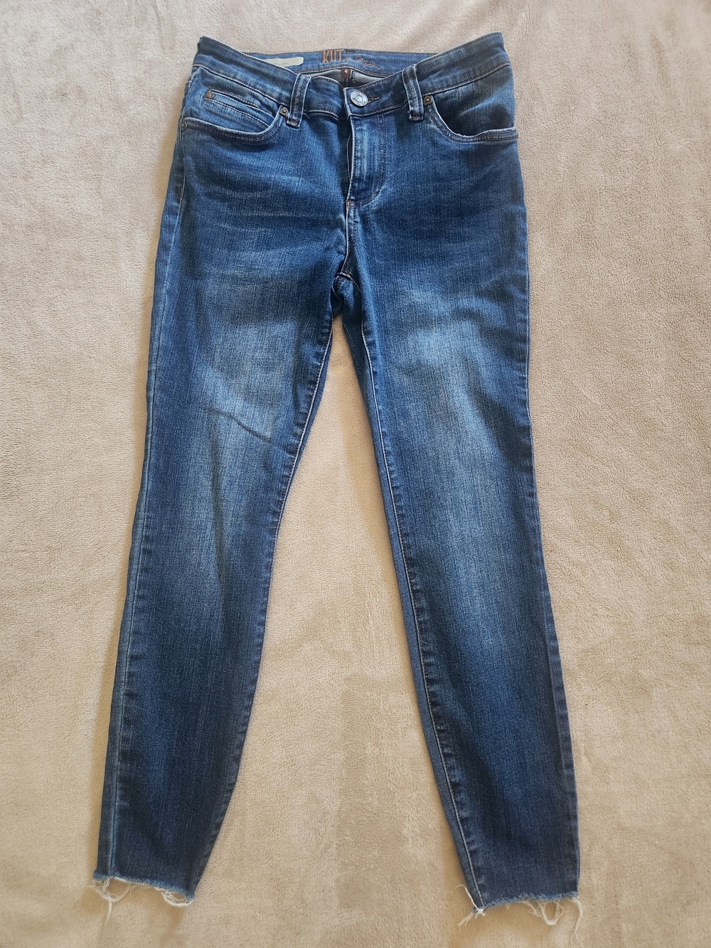 Kut from the Kloth Women's Dark Blue Skinny Jeans